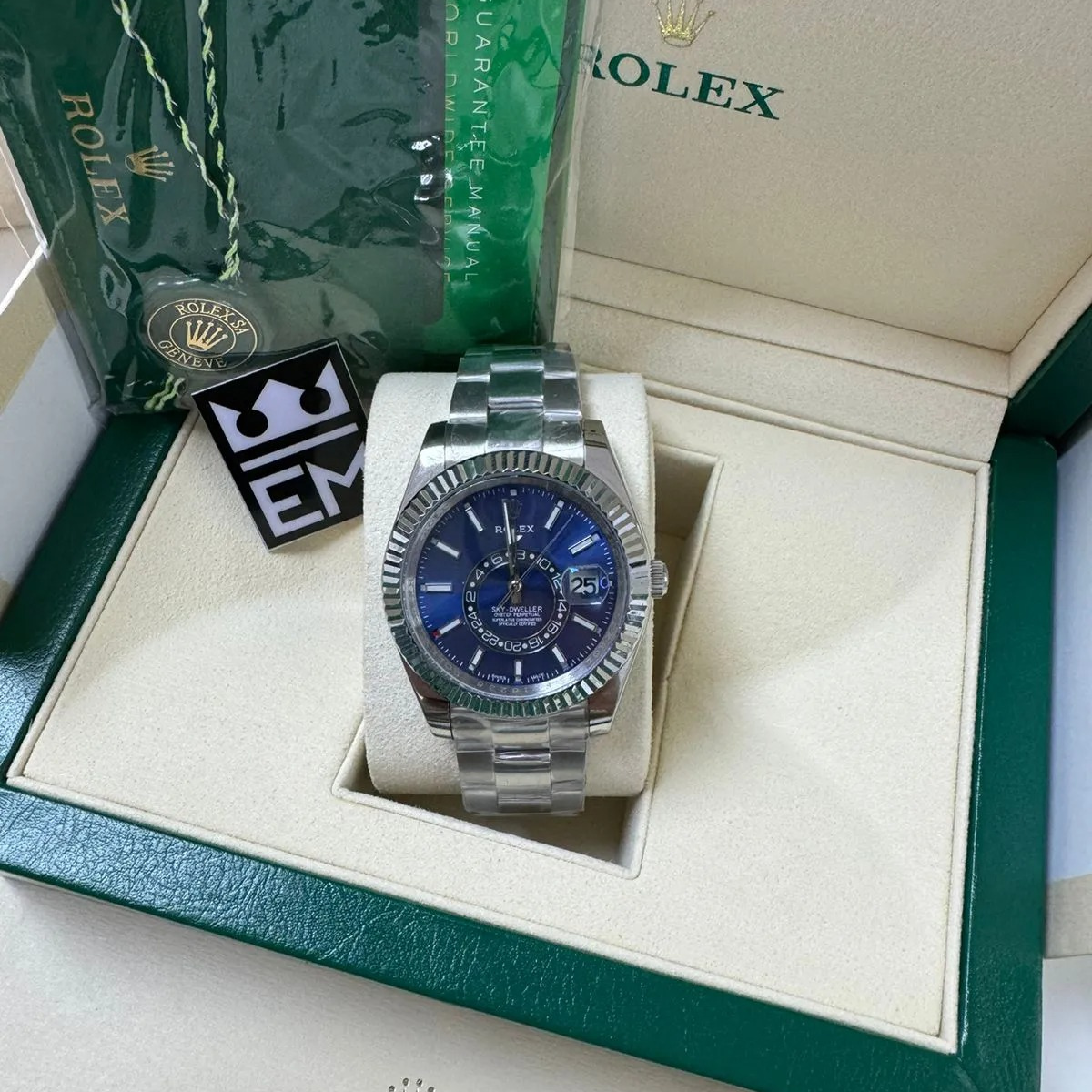 Rolex Sky-Dweller – Blaues Zifferblatt