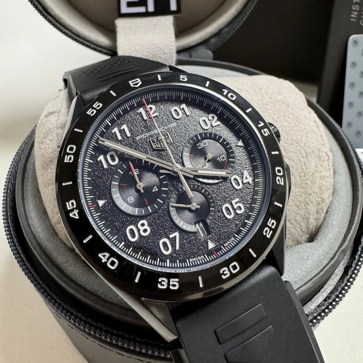 TAG Heuer Formula 1 Schwarz Chronograph Kautschukband