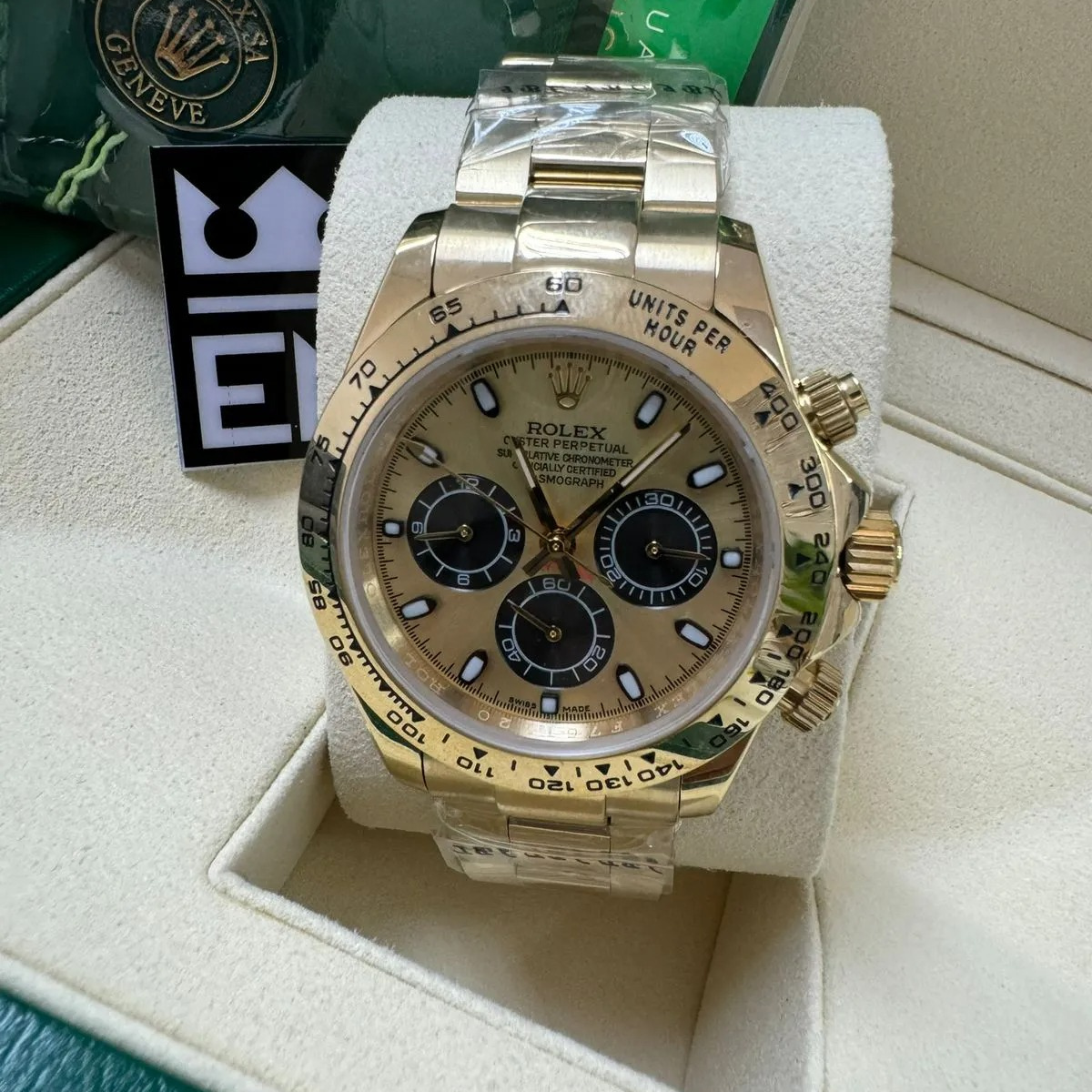 Rolex Daytona – Schwarzes Zifferblatt