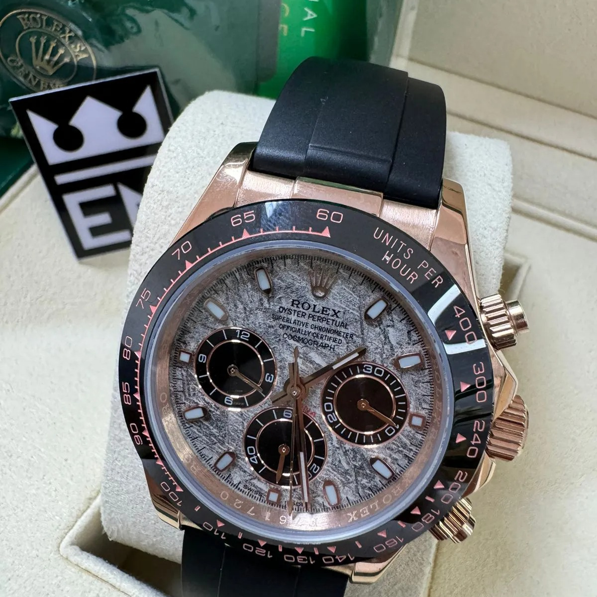 Rolex Daytona – Meteorit Zifferblatt – Oysterflex