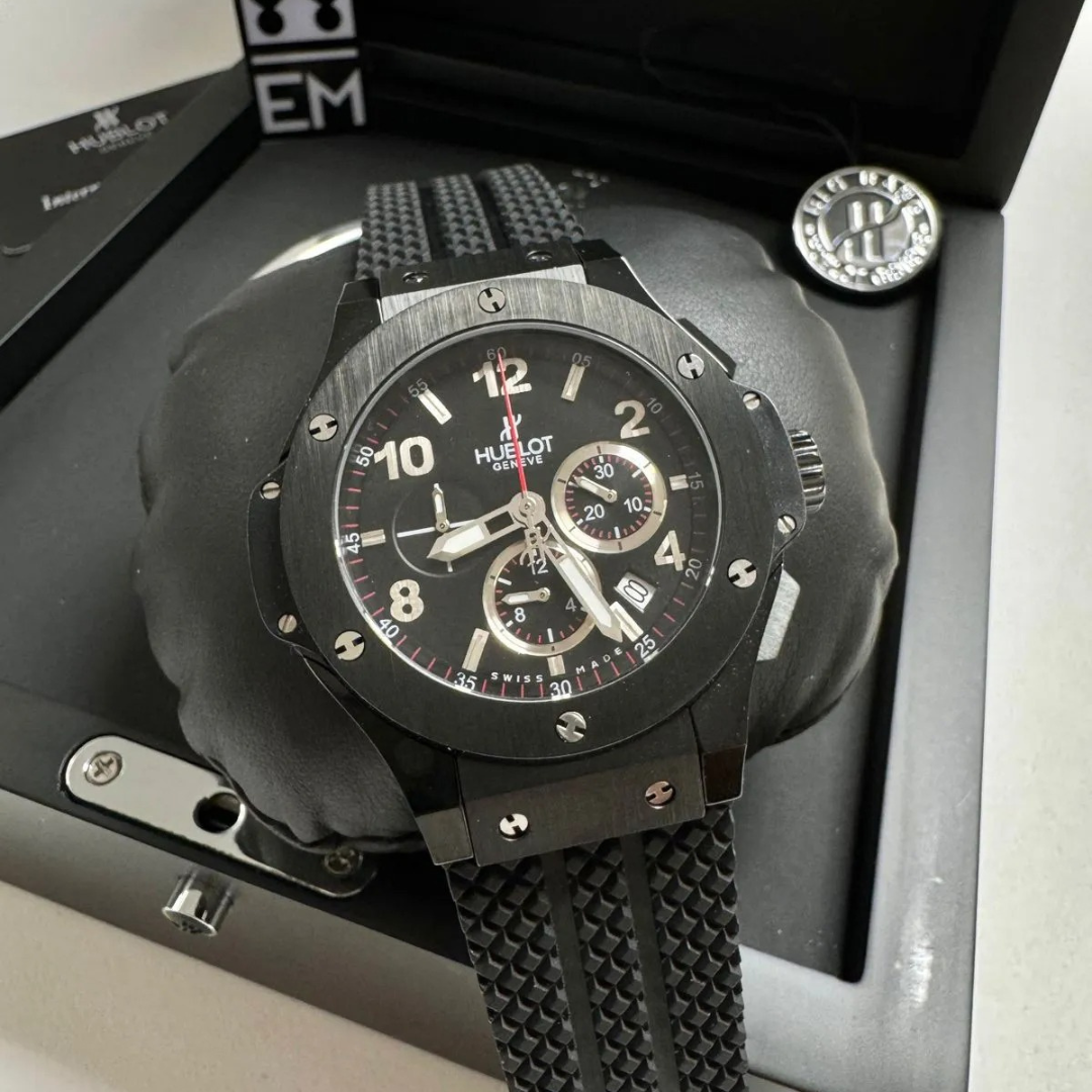 Big Bang Classic Silber Carbon