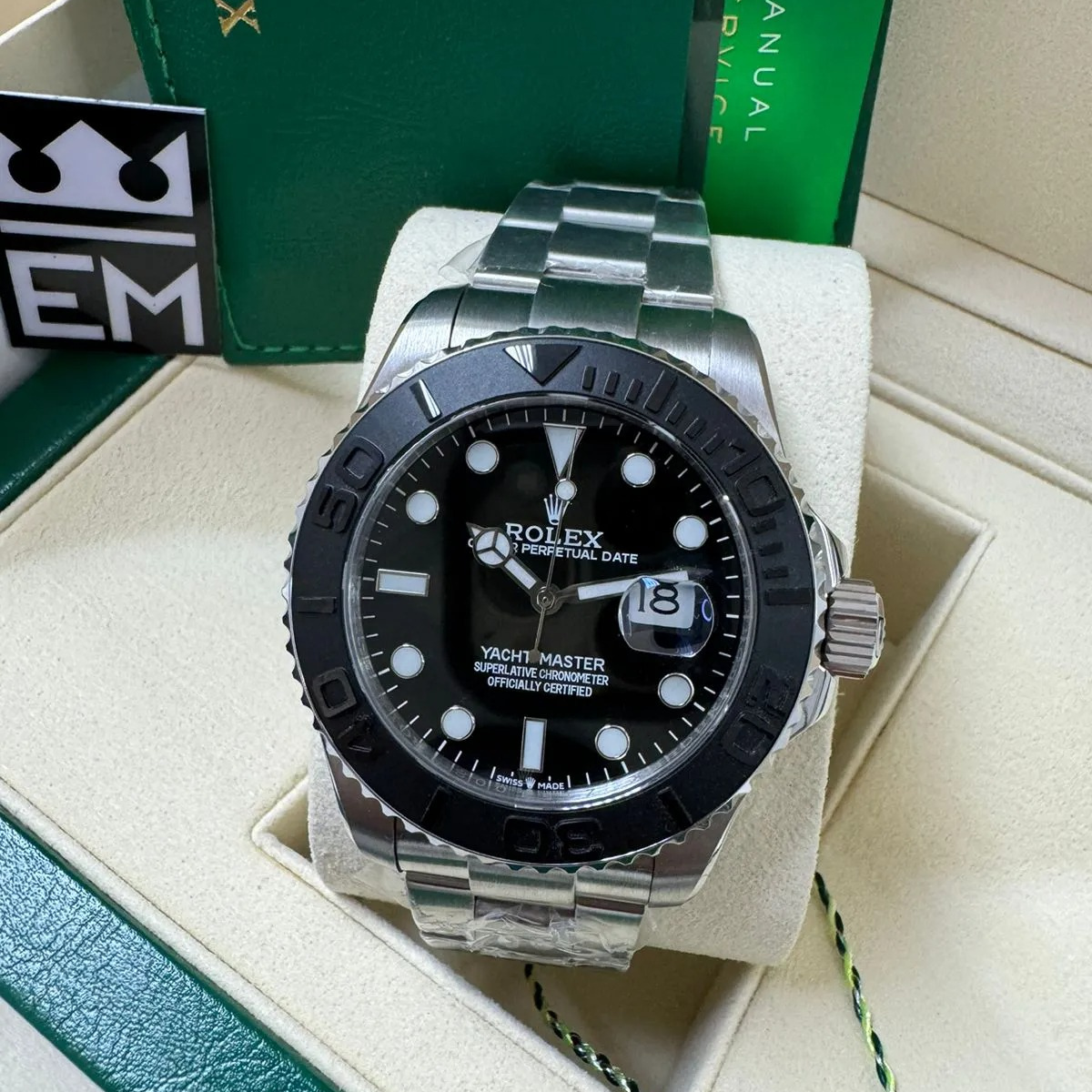 Rolex Yacht-Master 42 – Titan – Schwarzes Zifferblatt