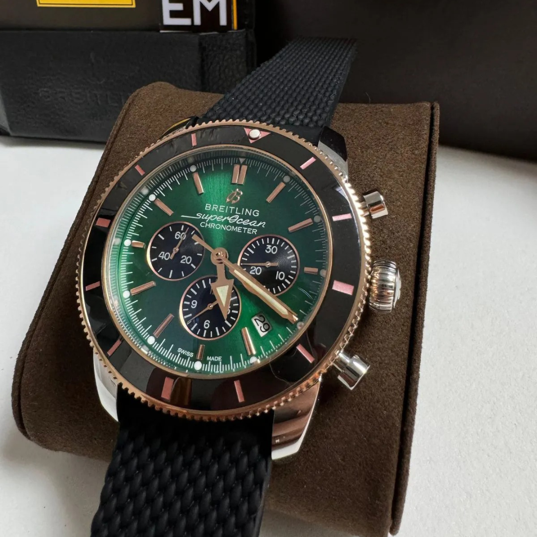 Breitling Avenger Black Steel Schwarz