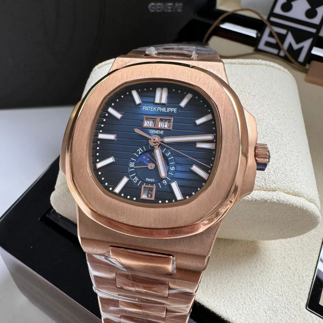 Patek Philippe Nautilus Roségold – Automatik mit Vollkalender