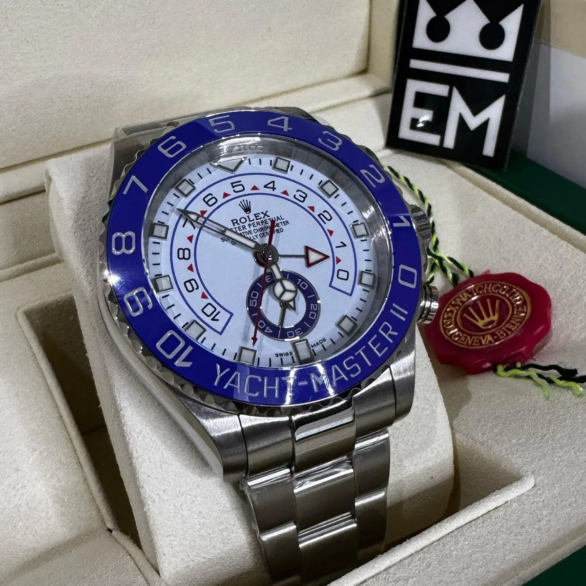 Rolex Yacht-Master II – Blaue Lünette