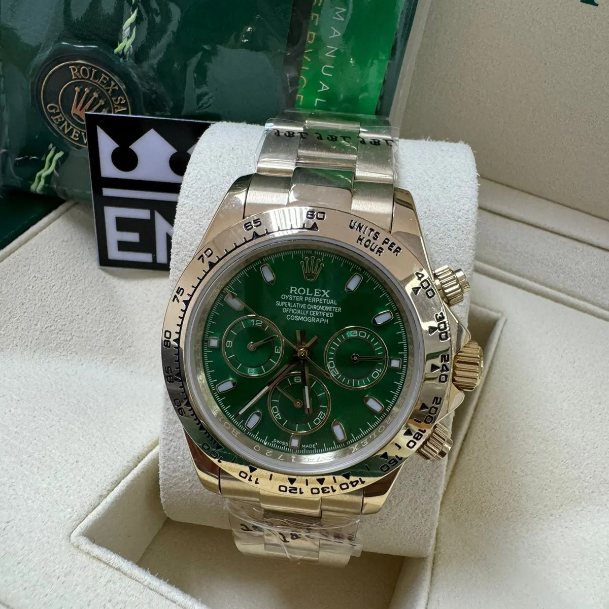 Rolex Daytona – Grünes Zifferblatt