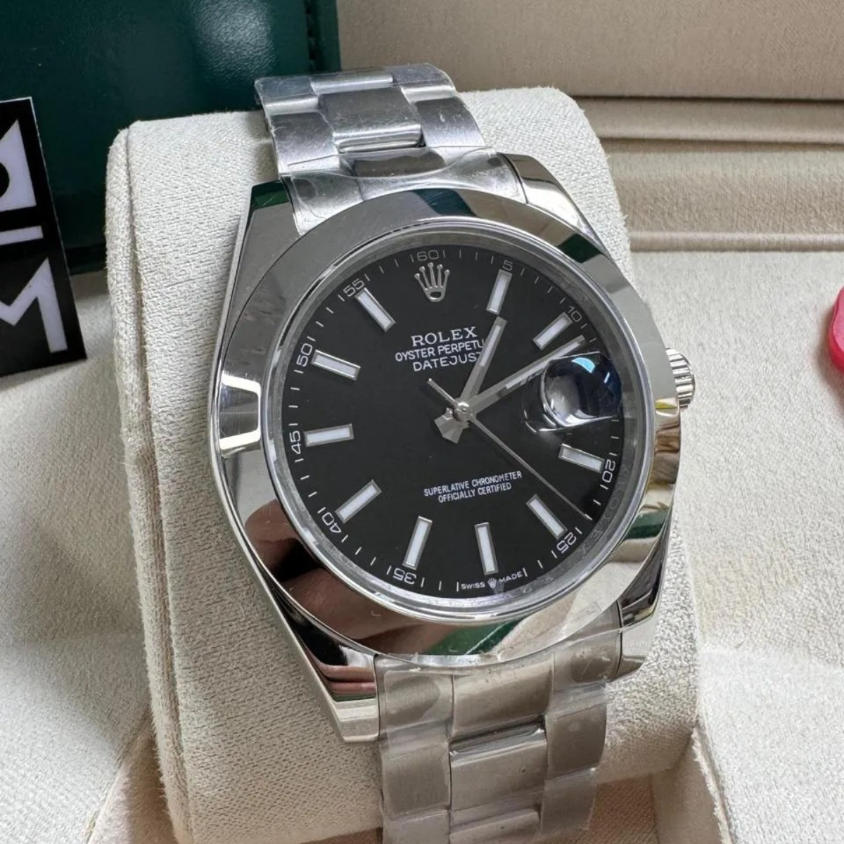Rolex Datejust – Schwarzes Zifferblatt