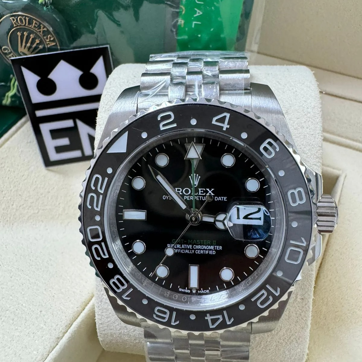 Rolex GMT-Master II 116710 LN – Schwarze Keramik – 904L Edelstahl