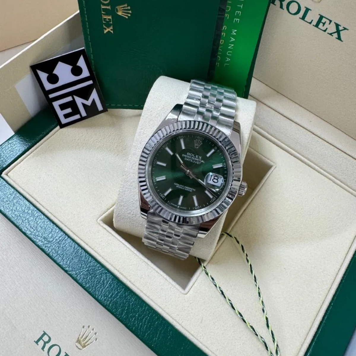 Rolex Datejust 41 – Grünes Zifferblatt