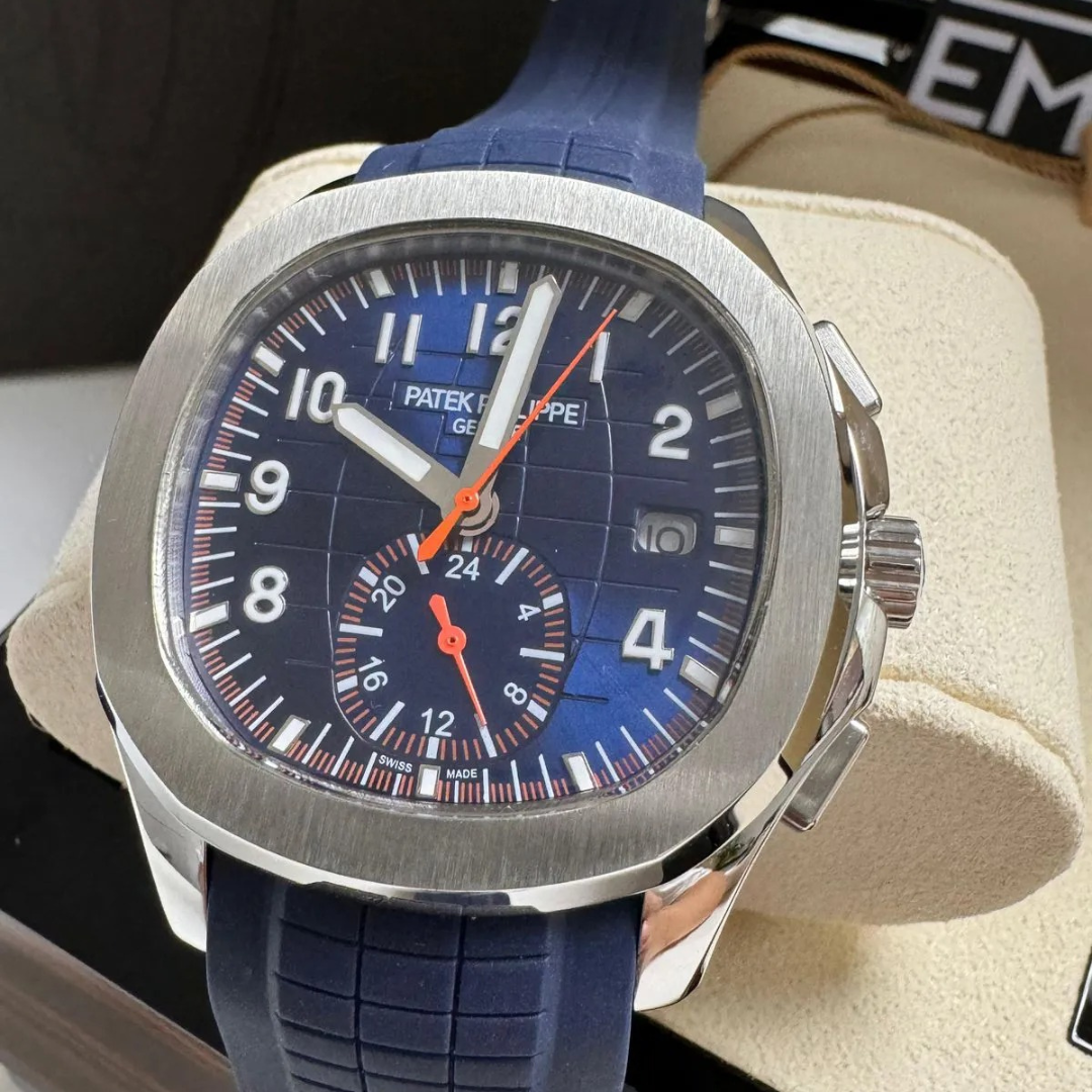 Patek Philippe Aquanaut Chronograph Blau