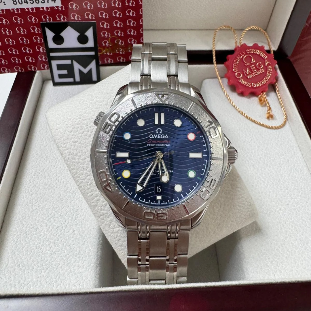 Omega Seamaster Professional – Blau „Waves Dial“
