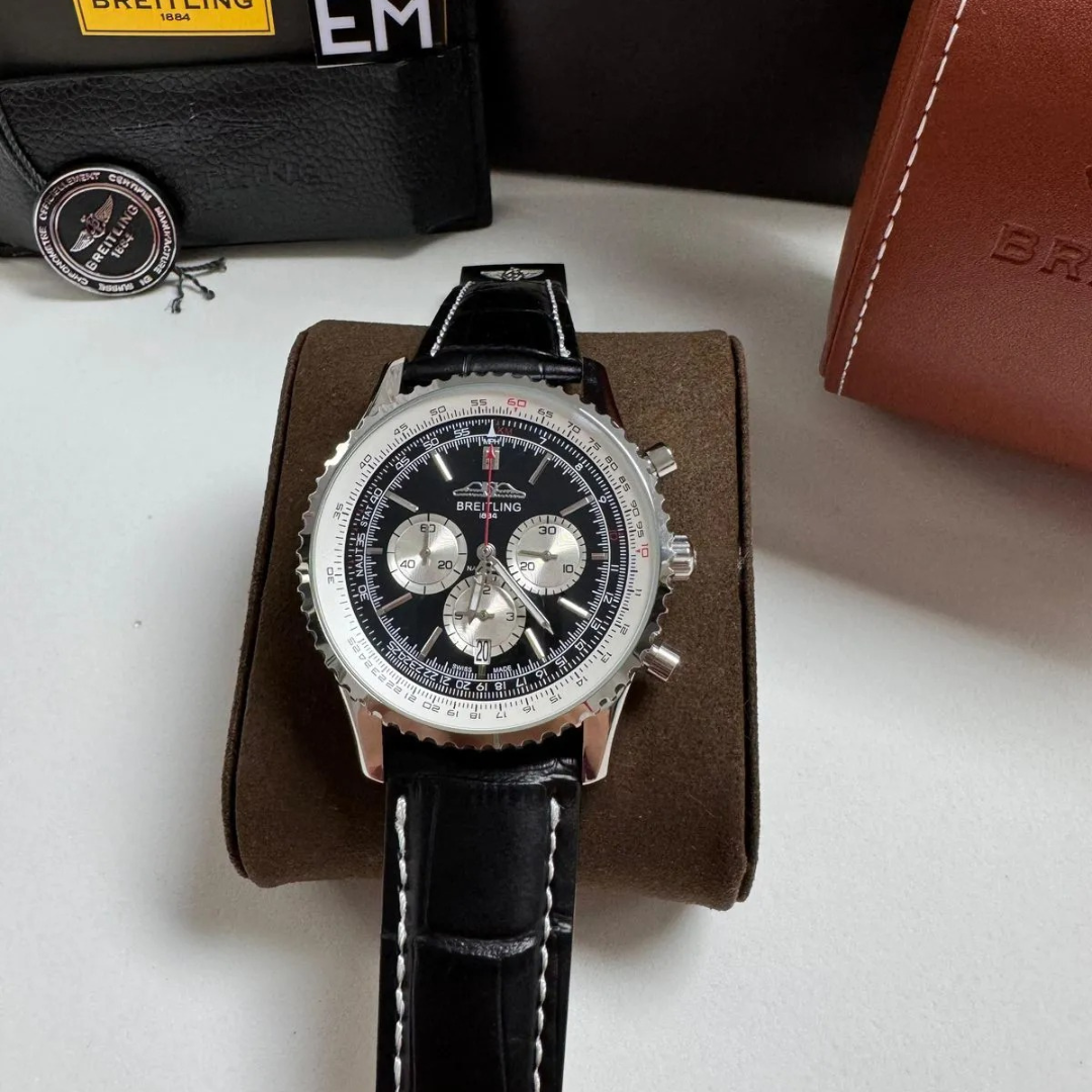 Breitling Navitimer Schwarzes Zifferblatt