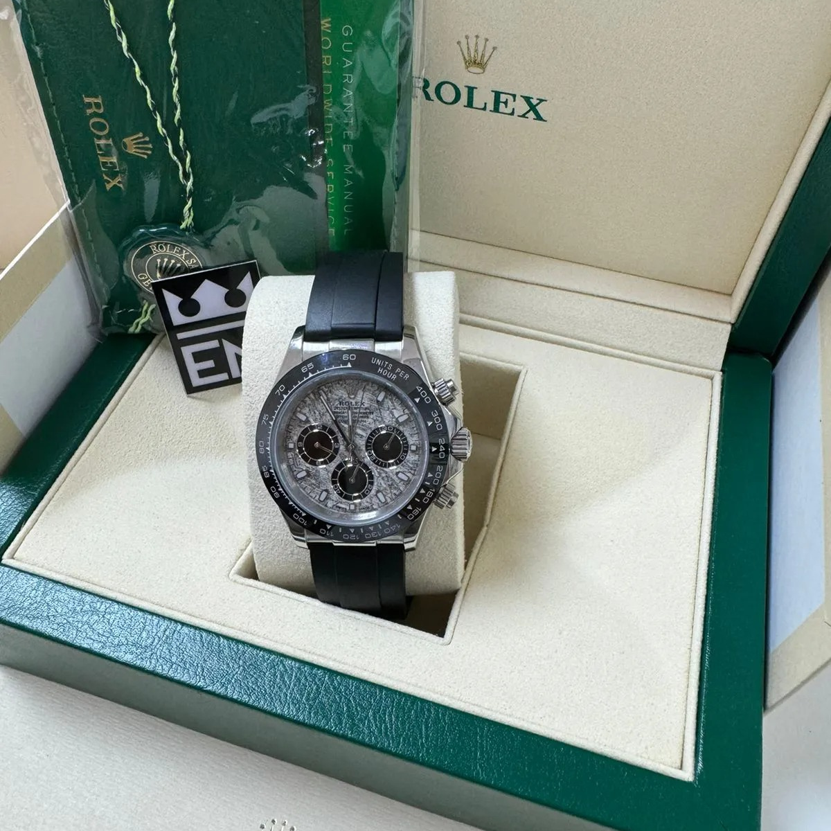 Rolex Daytona – Meteorit Zifferblatt – Oysterflex