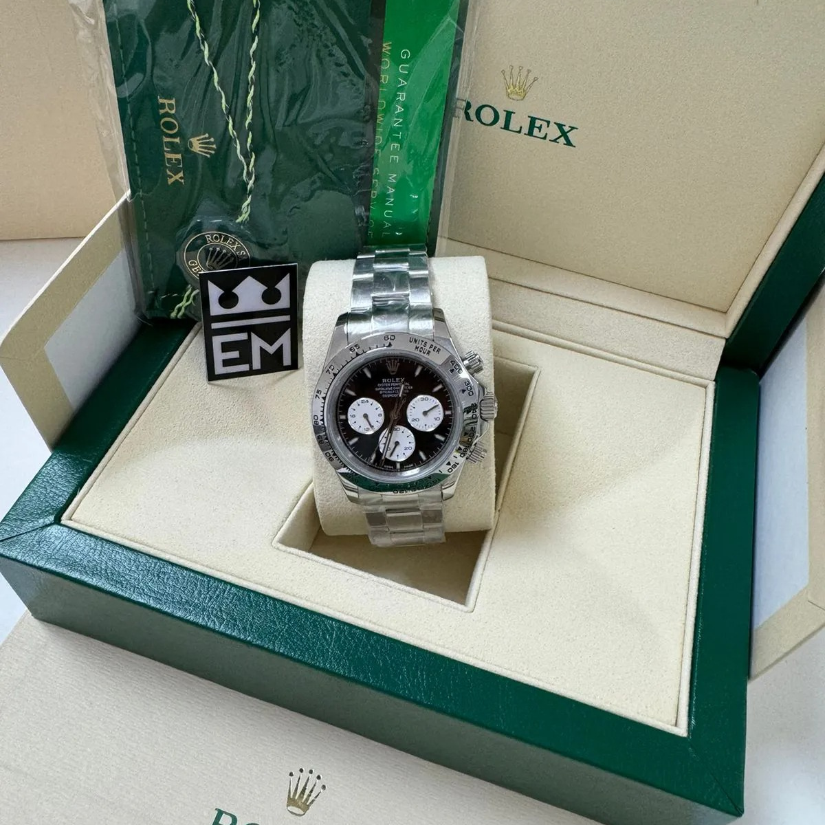 Rolex Daytona – Le Mans – Schwarzes Zifferblatt