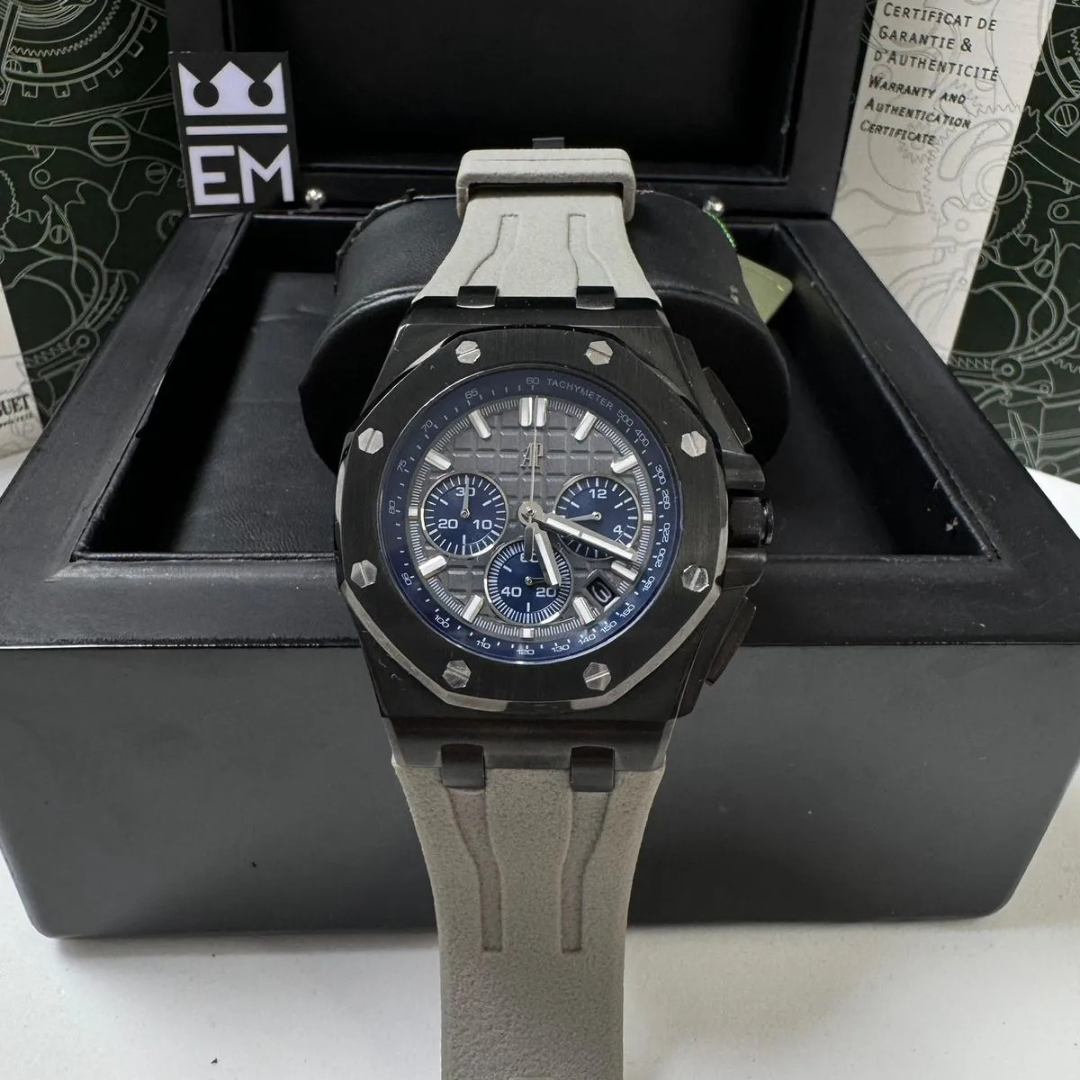 Audemars Piguet Royal Oak Offshore Chronograph Schwarz/Blau