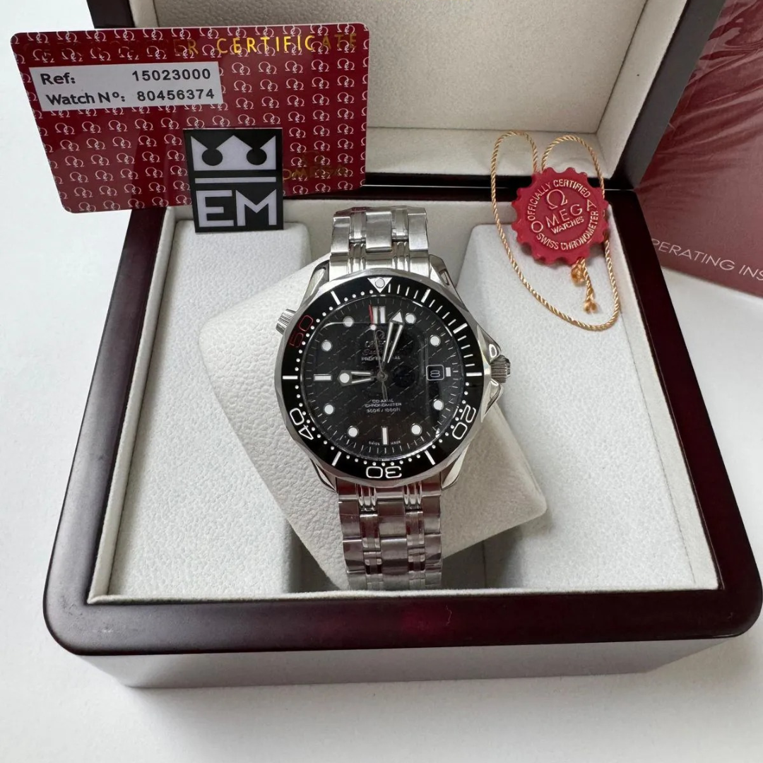 Omega Seamaster Professional – Schwarz „Waves Dial“