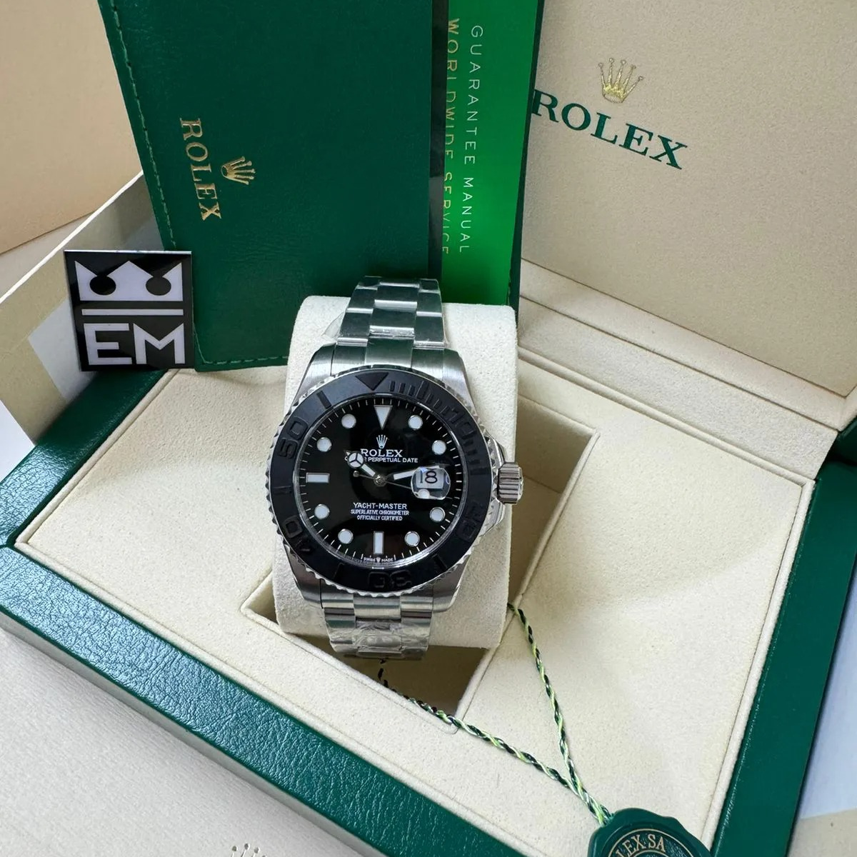 Rolex Yacht-Master 42 – Titan – Schwarzes Zifferblatt