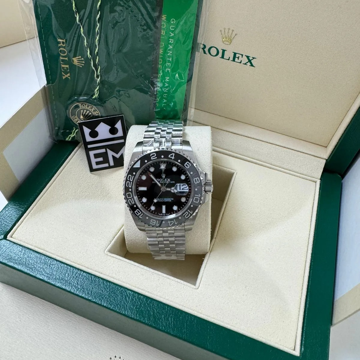 Rolex GMT-Master II 116710 LN – Schwarze Keramik – 904L Edelstahl