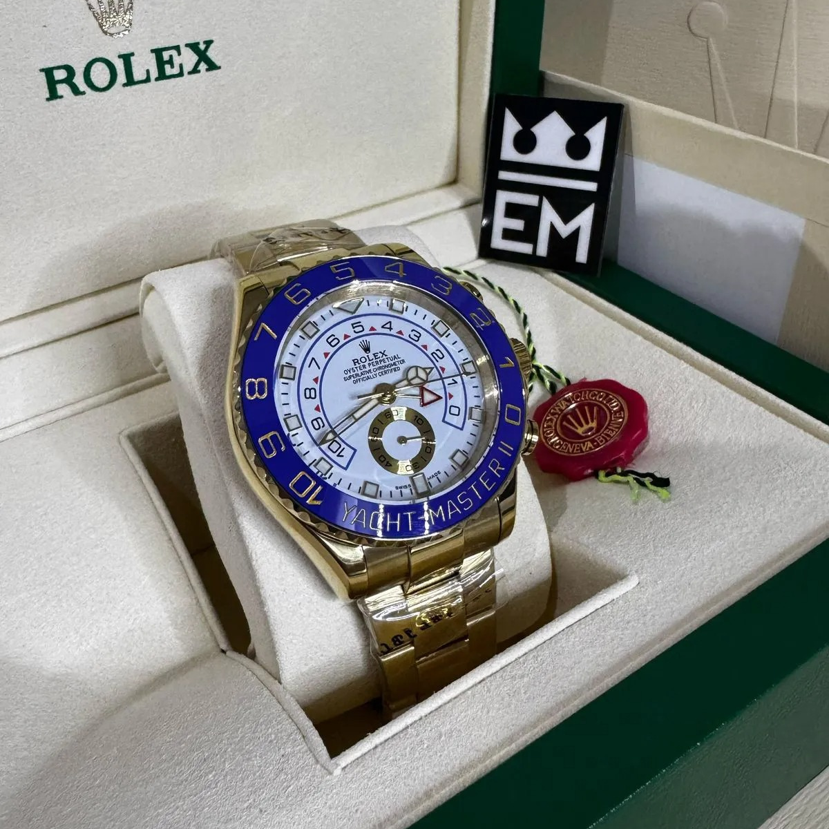 Rolex Yacht-Master II – Blaues Zifferblatt / Blaue Lünette