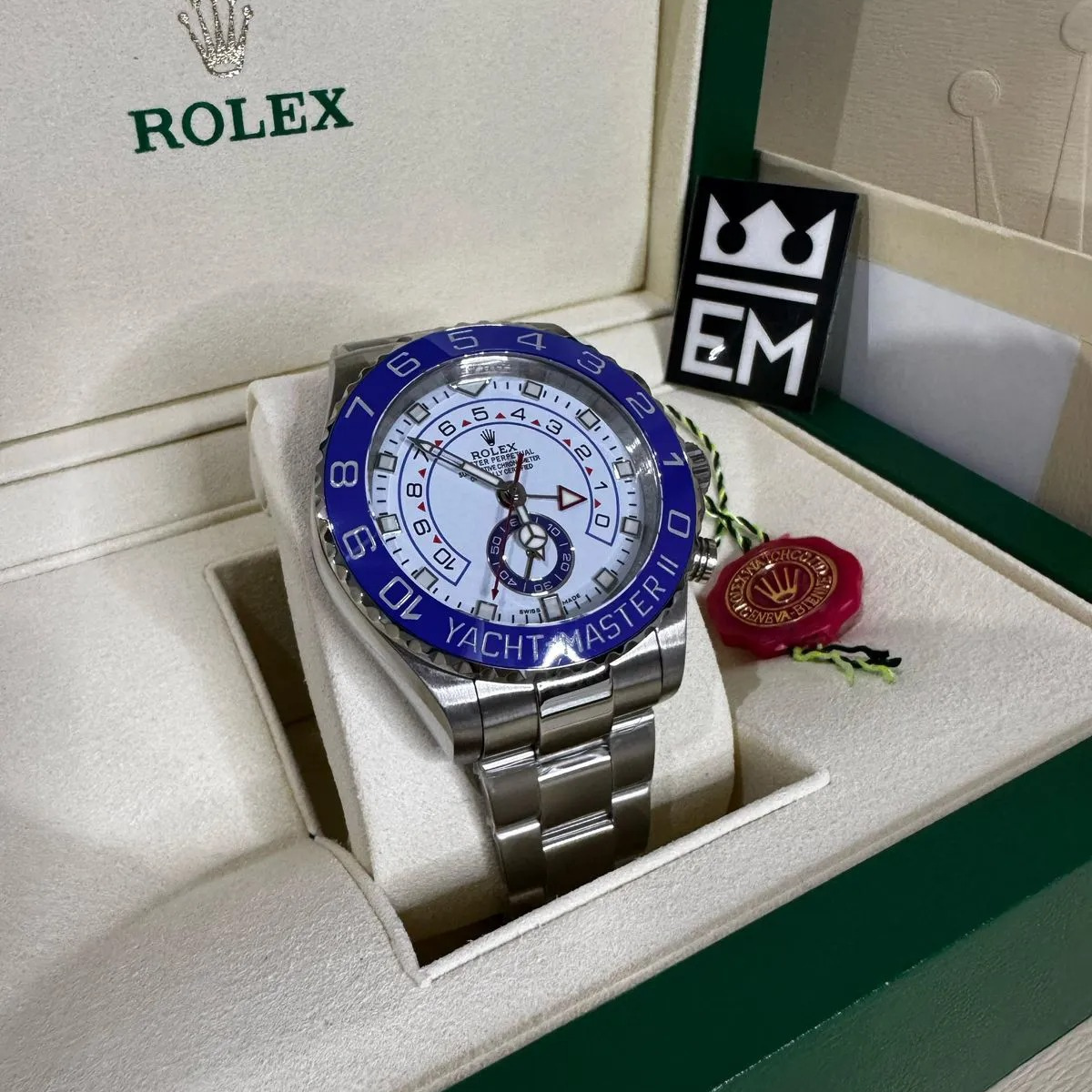 Rolex Yacht-Master II – Blaue Lünette