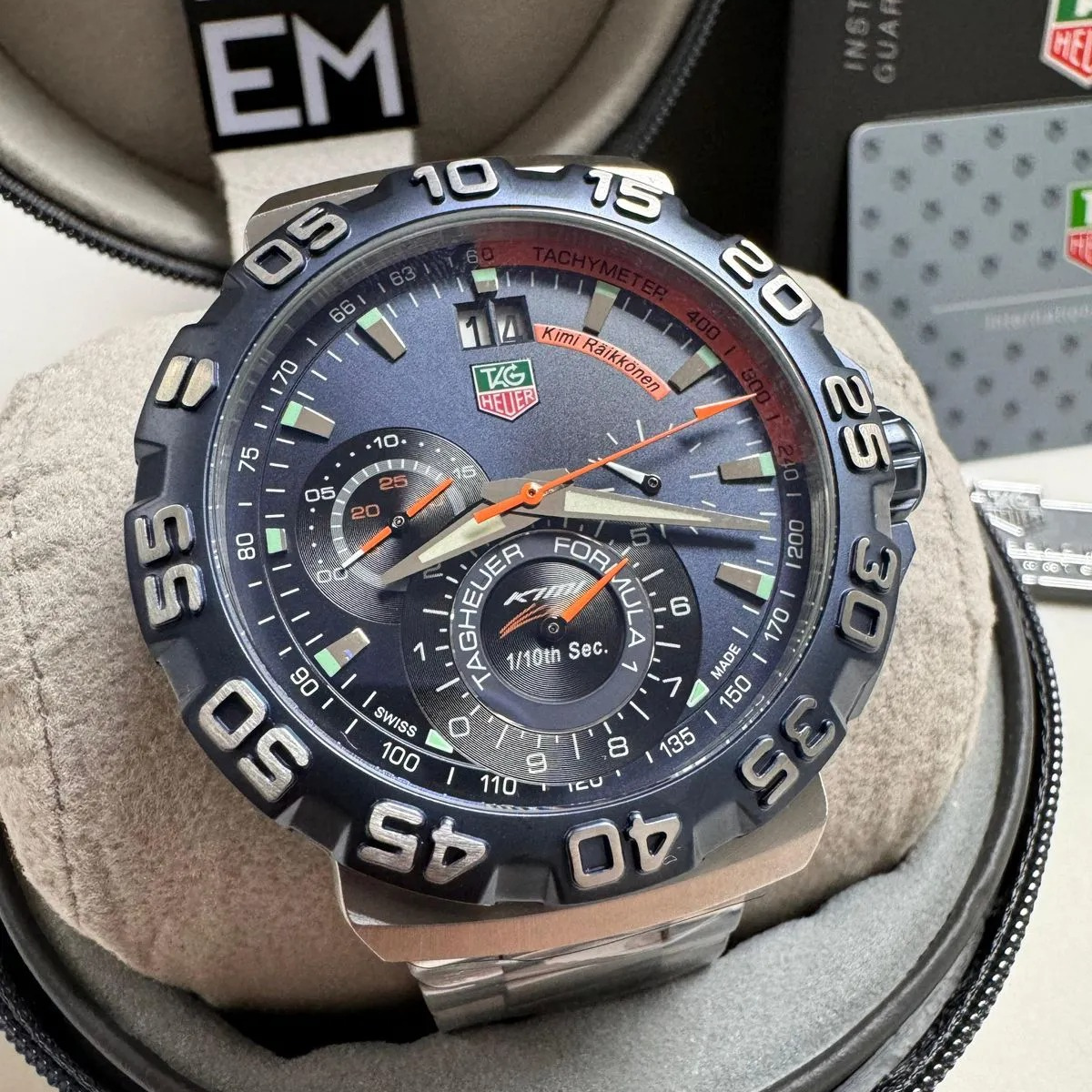 Tag Heuer Formula 1 Chronograph Schwarz – Kimi Räikkönen Edition