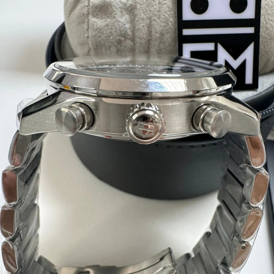 TAG Heuer Carrera Chronograph – Smaragdgrün - Edelstahlarmband