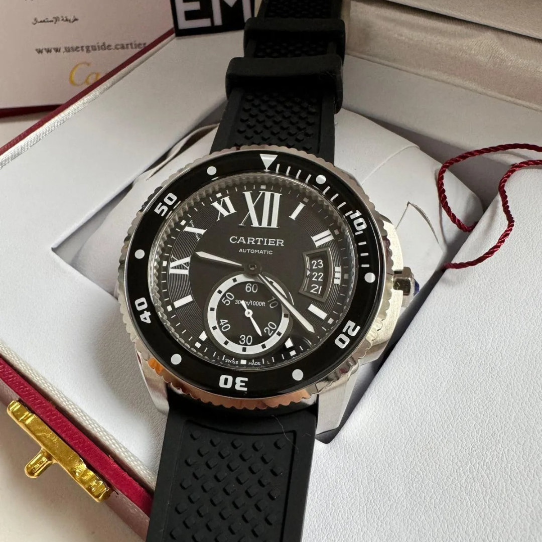 Cartier Calibre de Cartier Diver Schwarz