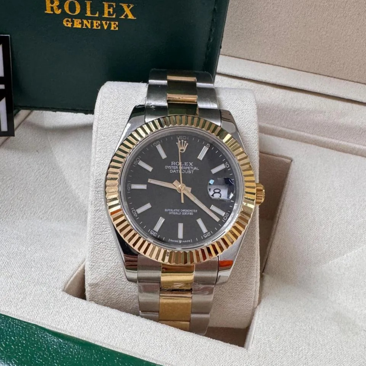 Rolex Datejust 41 – Schwarzes Zifferblatt