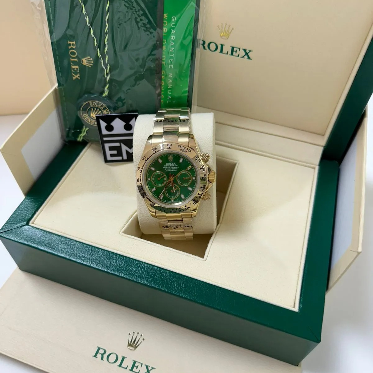 Rolex Daytona – Grünes Zifferblatt
