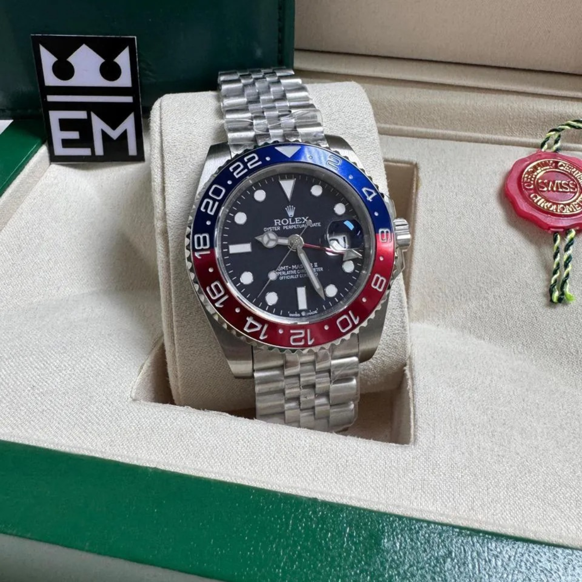 Rolex GMT-Master II – Schwarzes Zifferblatt