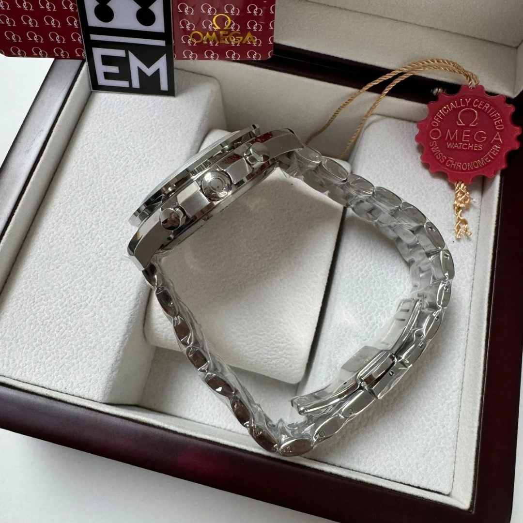 Omega Speedmaster Professional “White Dial” – Edelstahlarmband | Chronograph