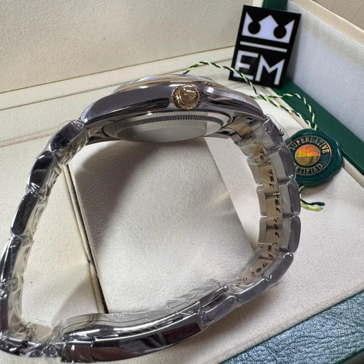 Rolex Datejust 41 – Graues Zifferblatt – Bicolor