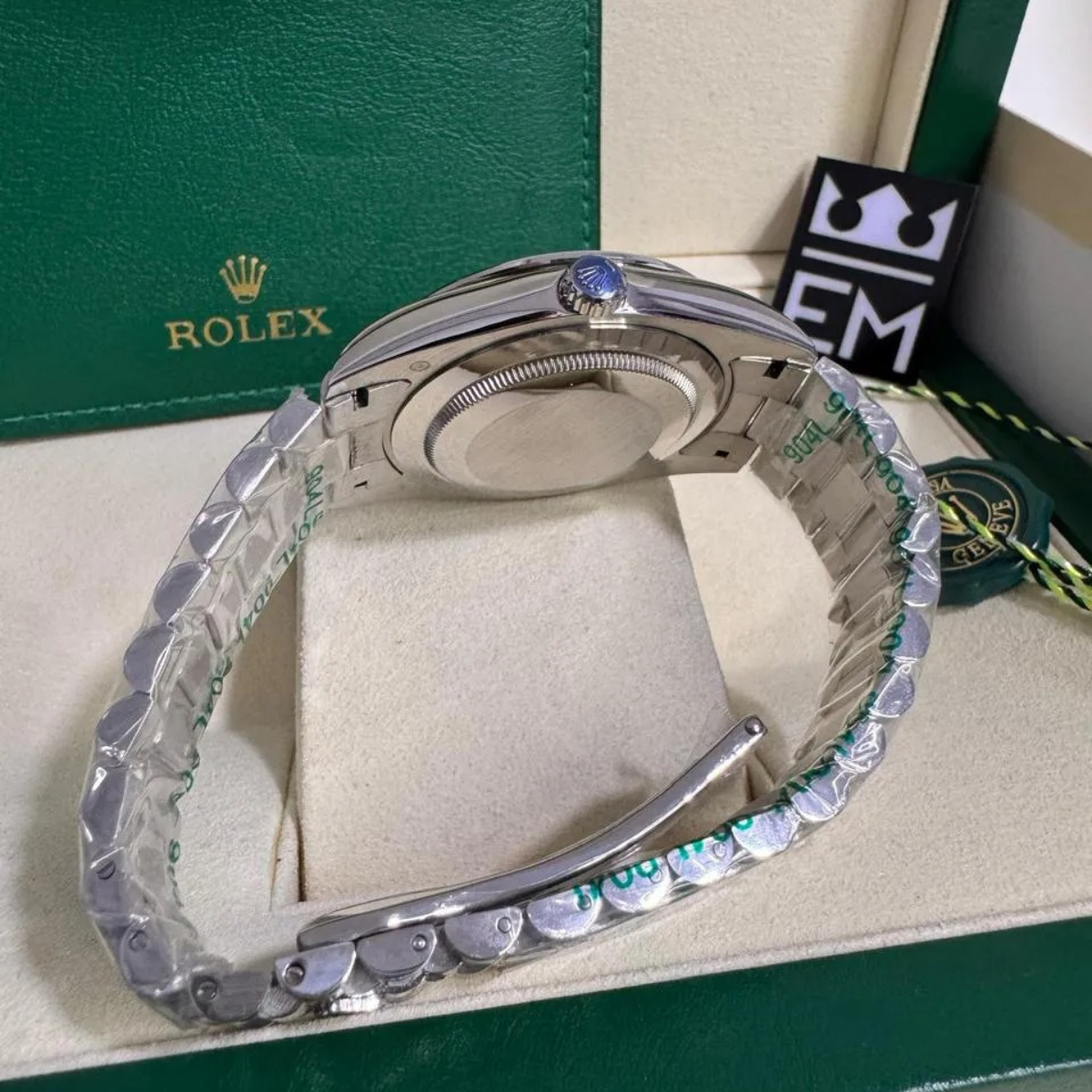 Rolex Day-Date 40 – Ice-Blaues Zifferblatt