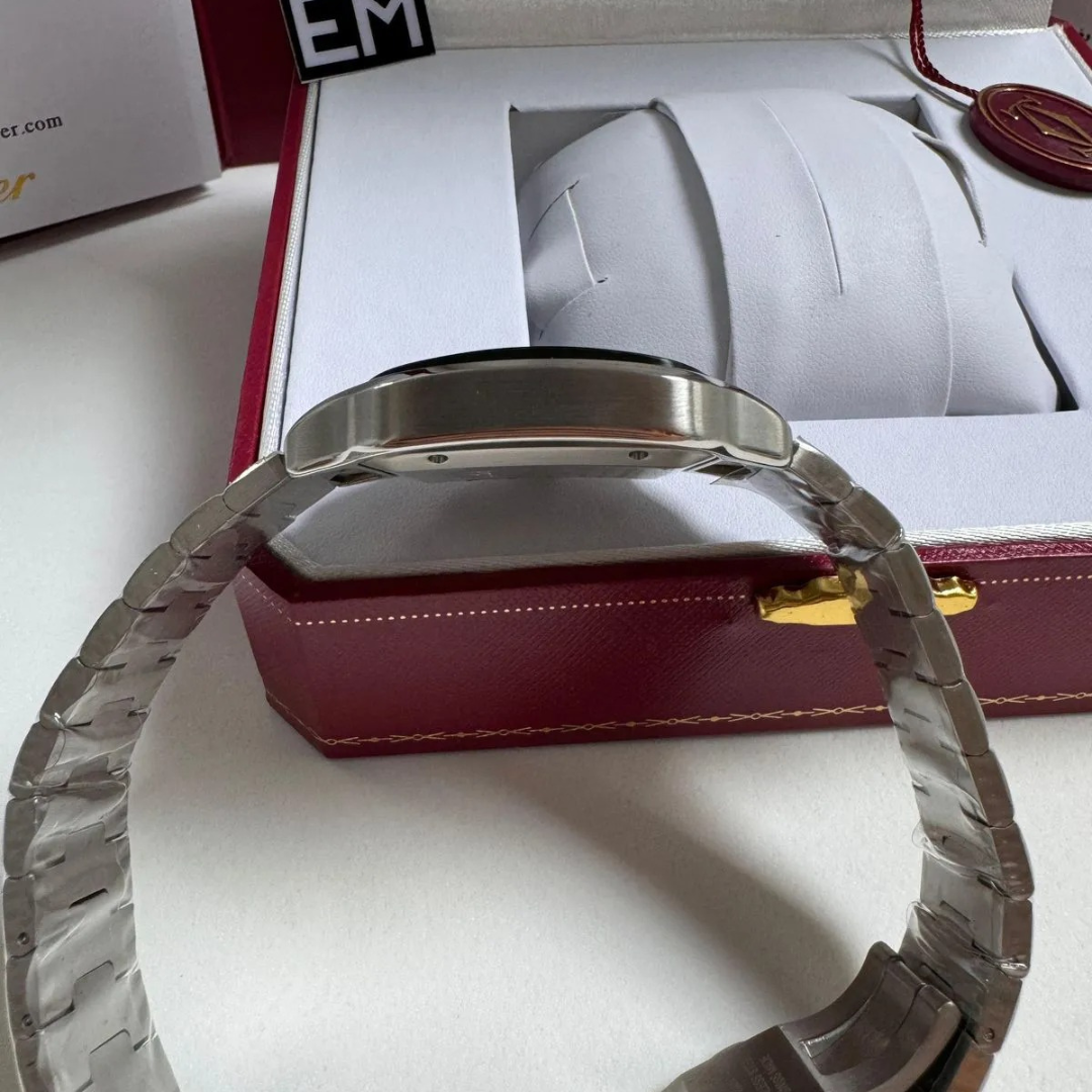 Cartier Santos Automatik Schwarz