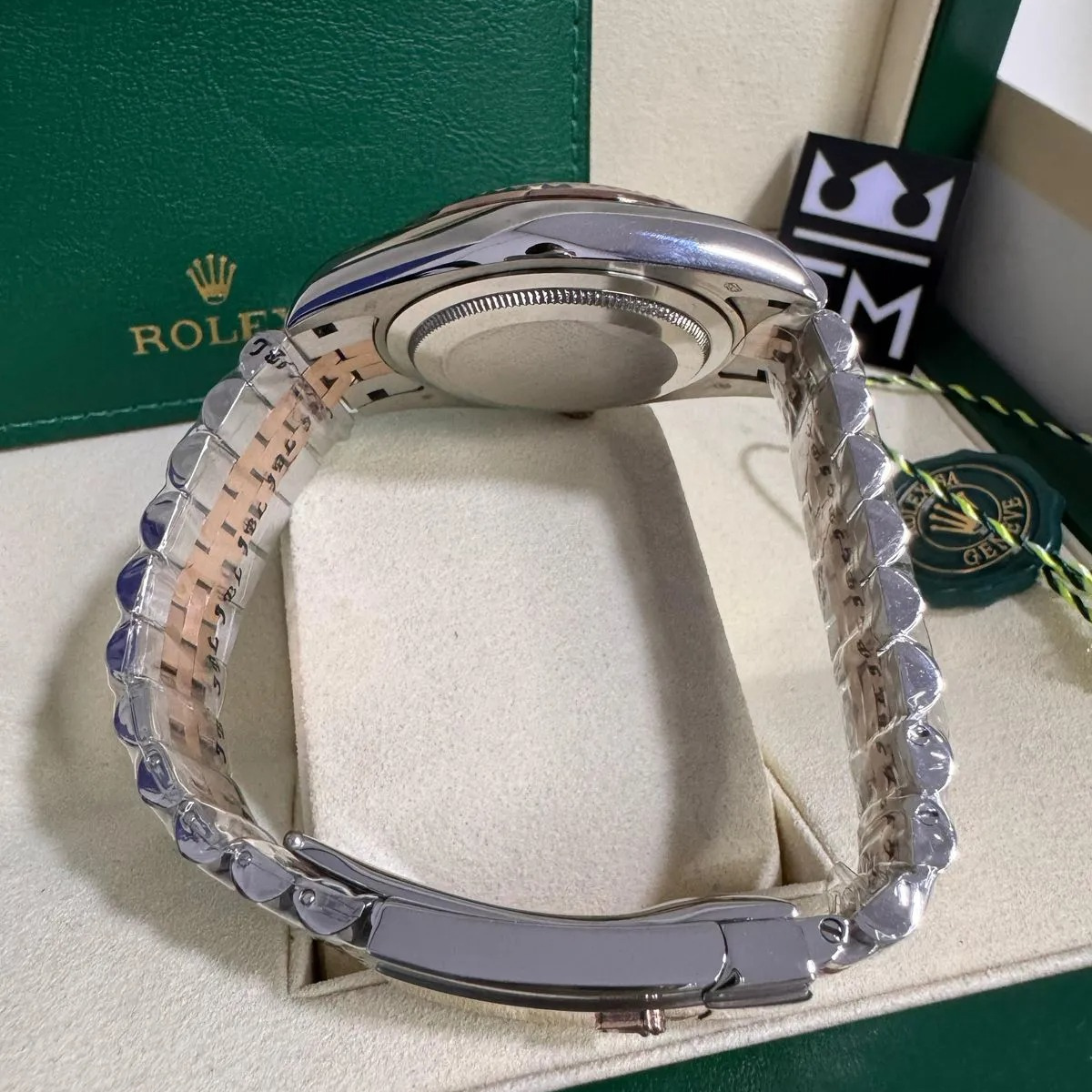 Rolex Datejust 41 – Braunes Zifferblatt mit Diamanten