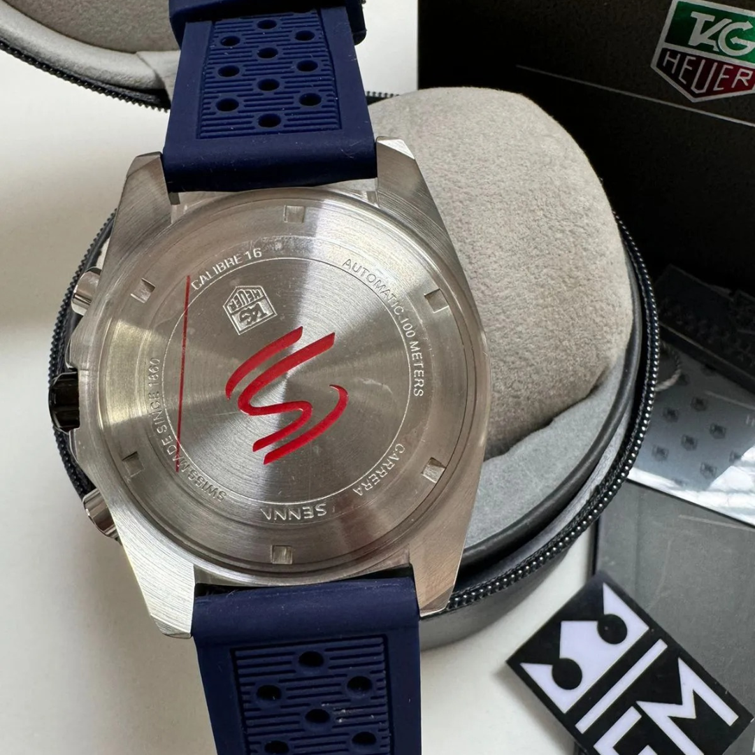 TAG Heuer Formula 1 Senna Edition – Blau/Rot | Sportarmband