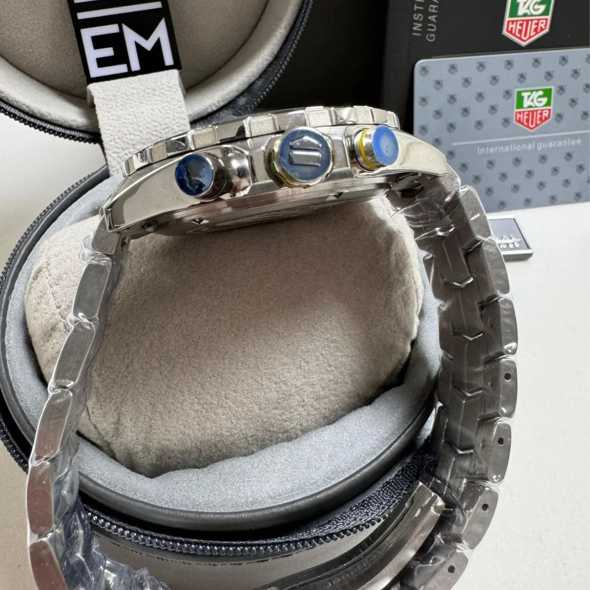 Tag Heuer Formula 1 Senna Chronograph Edelstahl Schwarz/Gelb – 44mm