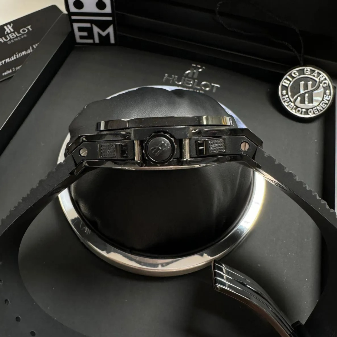 Big Bang Classic Silber Carbon