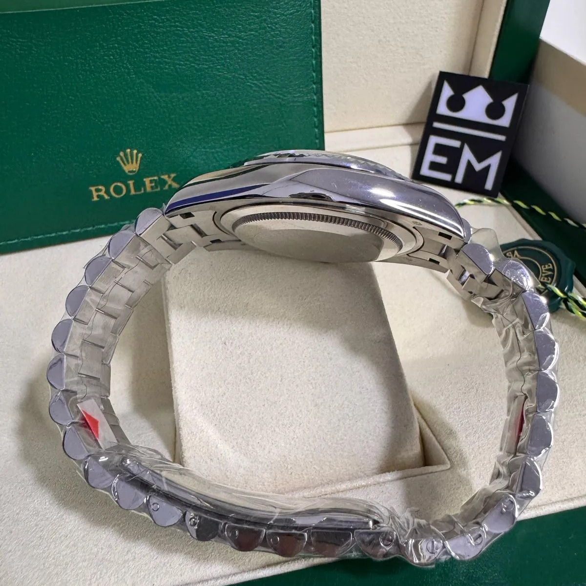 Rolex Day-Date 40 – Silbernes Zifferblatt