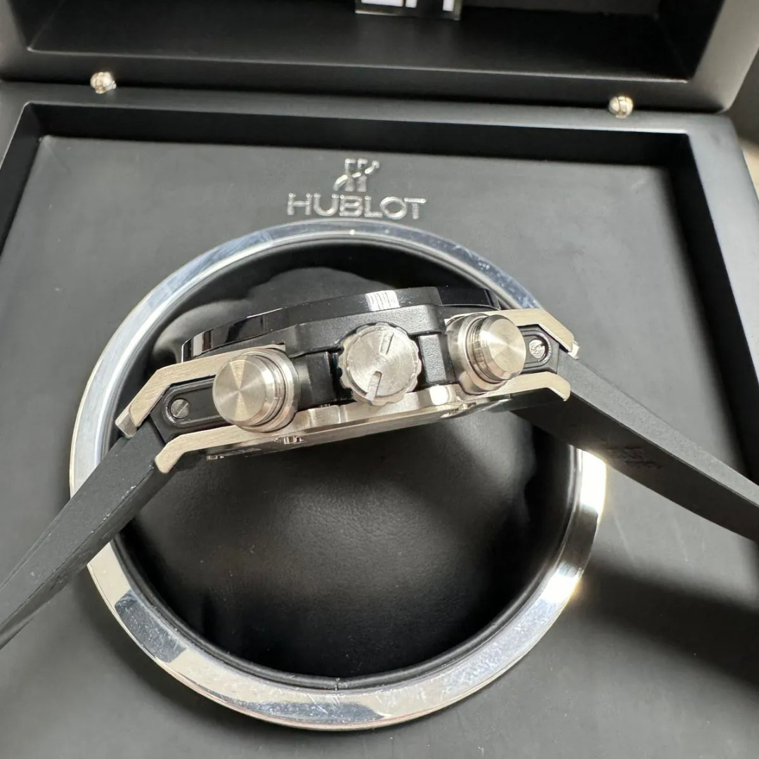 Big Bang Unico Schwarz Silber Skeleton