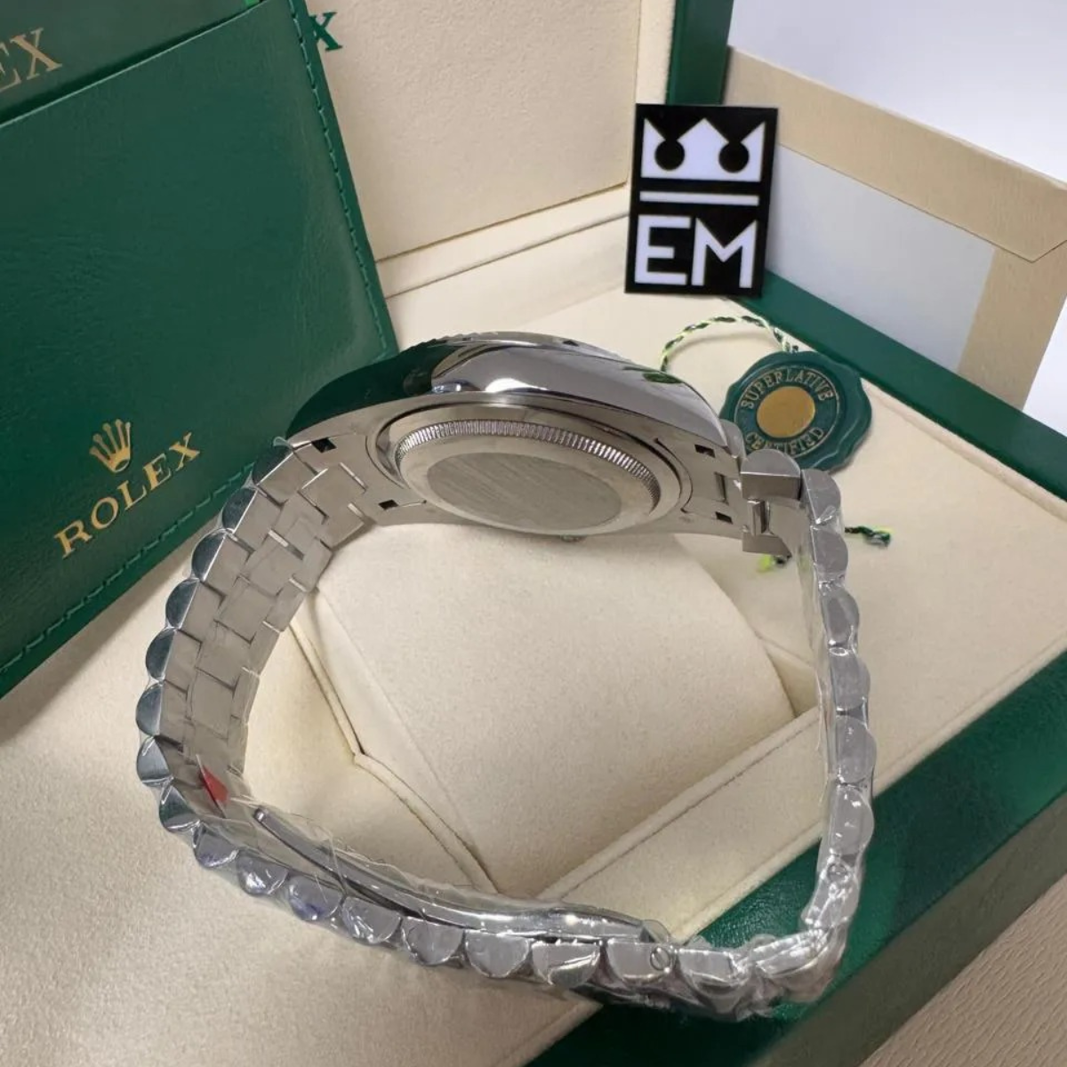 Rolex Day-Date 40 – Ice-Blaues Zifferblatt