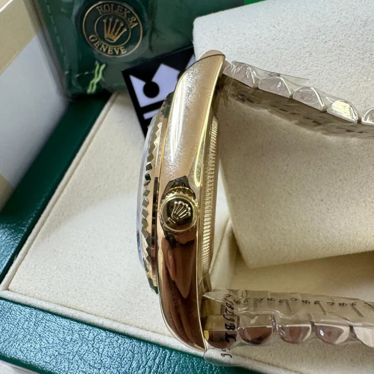 Rolex Day-Date 40 – Champagnerfarbenes Zifferblatt