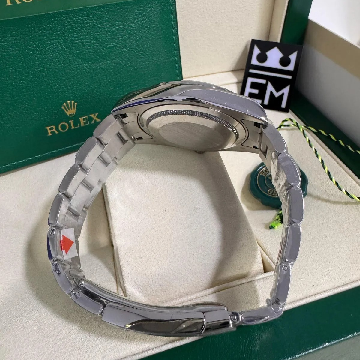 Rolex Oyster Perpetual 36 – Rotes Zifferblatt