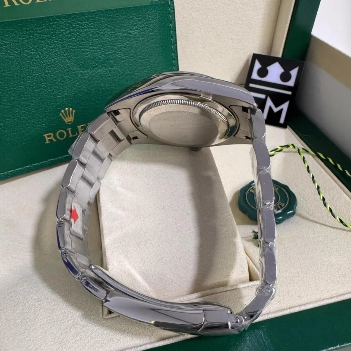 Rolex Oyster Perpetual 41 – Grünes Zifferblatt