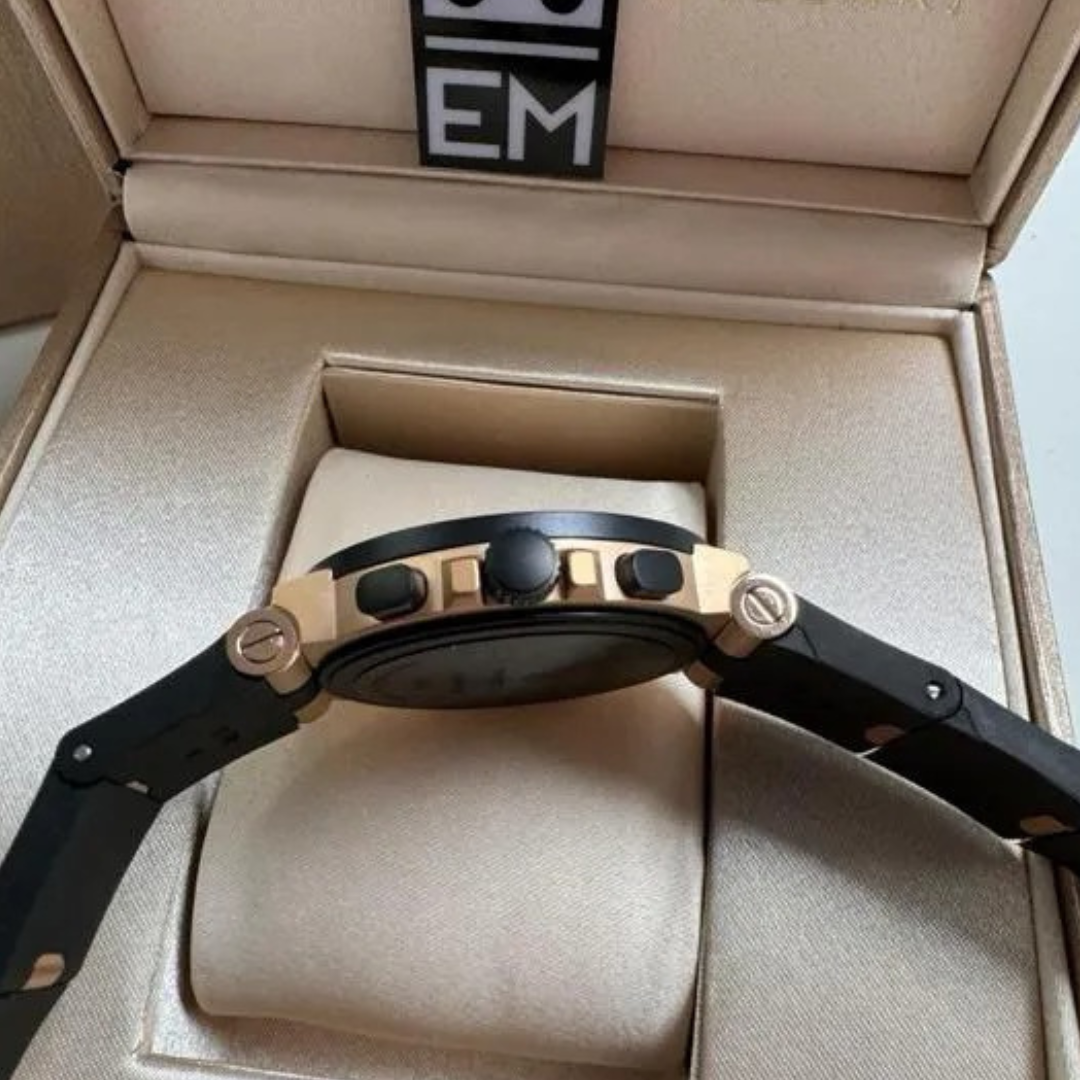 Bvlgari Aluminium Chronograph Creme