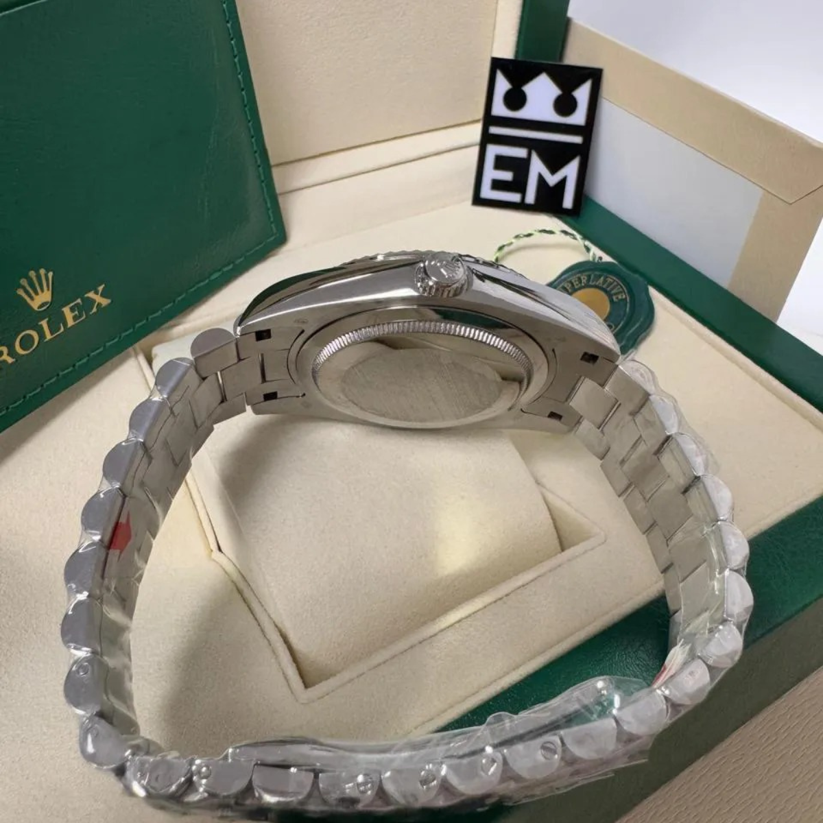 Rolex Day-Date 40 – Ice-Blaues Zifferblatt