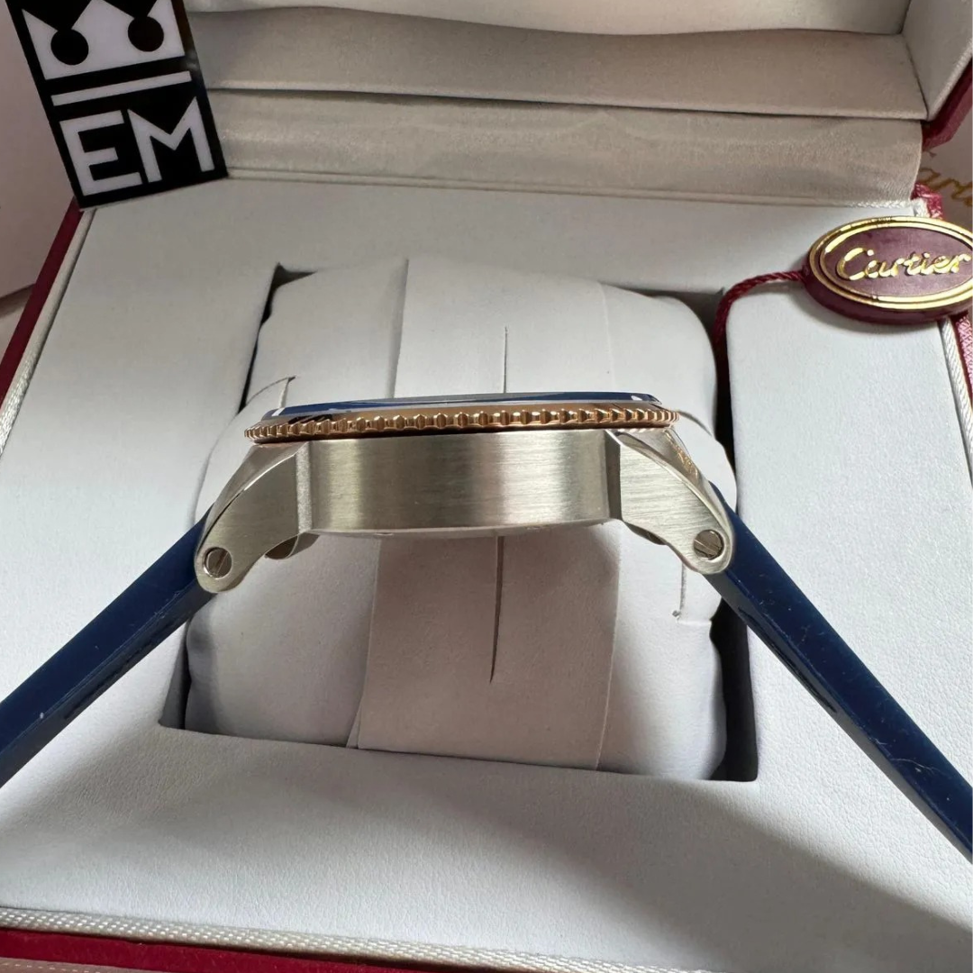 Cartier Calibre de Cartier Blau Gold – Automatik