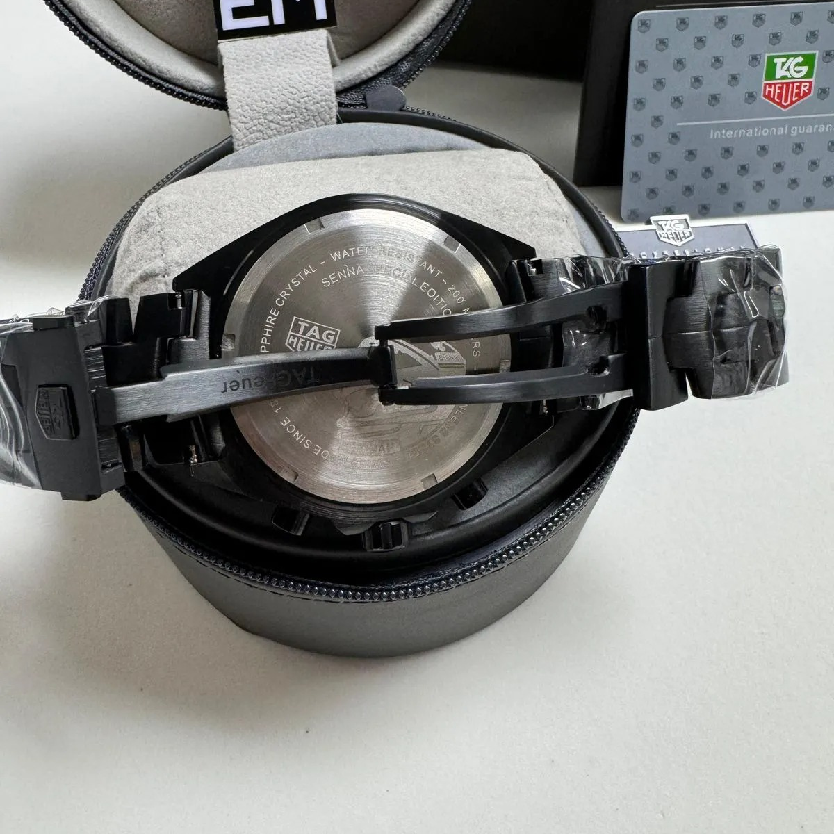 TAG Heuer Formula 1 Senna Chronograph Schwarz Grau