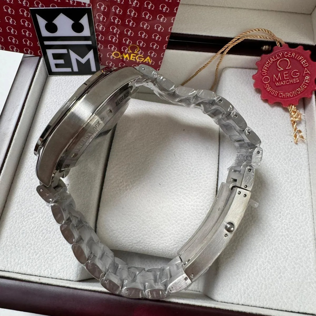 Omega Speedmaster „Apollo 11 Anniversary Edition“ – Weißes Zifferblatt | Edelstahlarmband