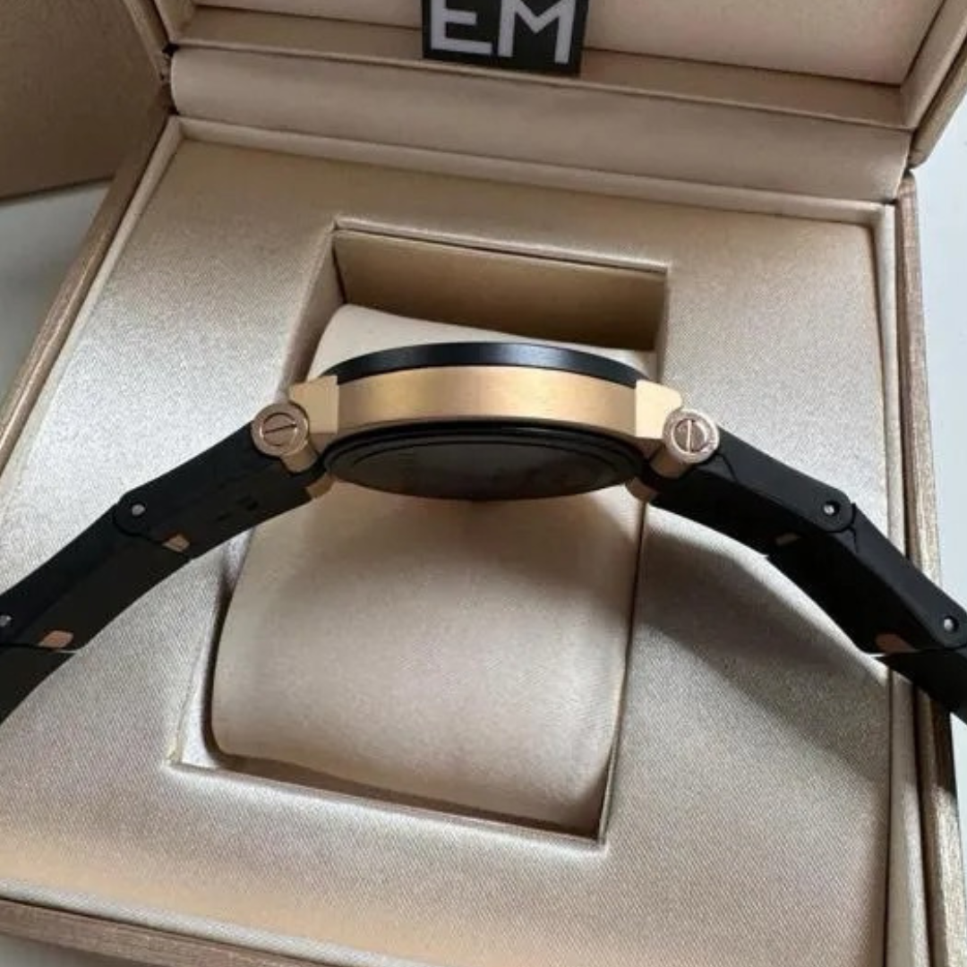 Bvlgari Aluminium Chronograph Creme